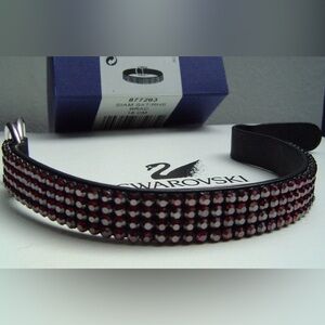 RARS FIND, Authentic Swarovski ILYSSA Siam Red Bracelet, 877263. BNWT.